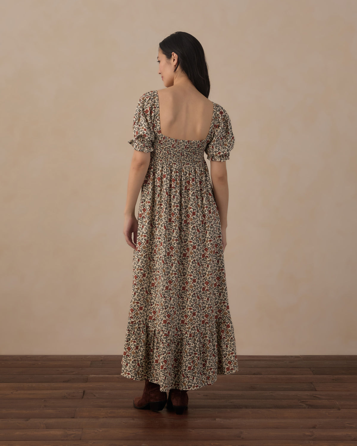 Rylee + Cru | Chloe Dress in Holiday Floral