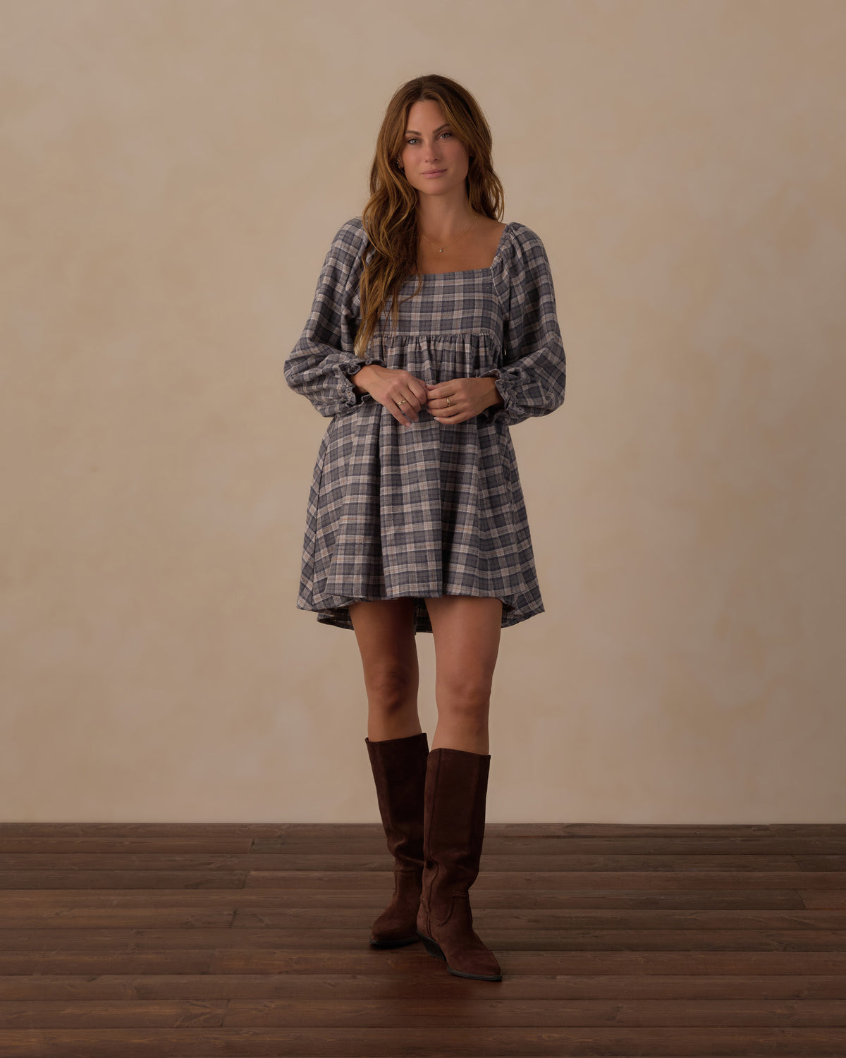 Rylee + Cru | Nala Dress in Winter Plaid