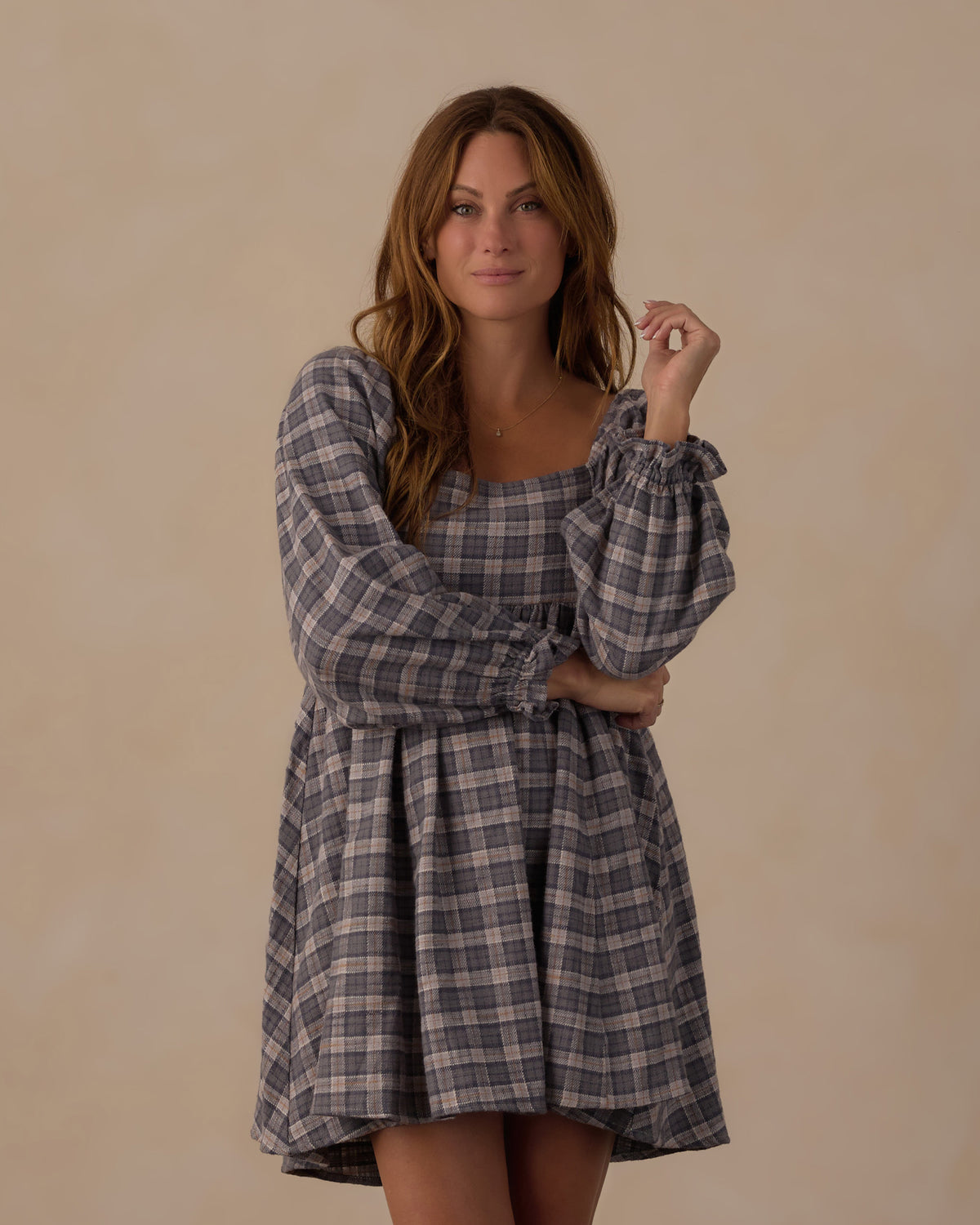 Rylee + Cru | Nala Dress in Winter Plaid