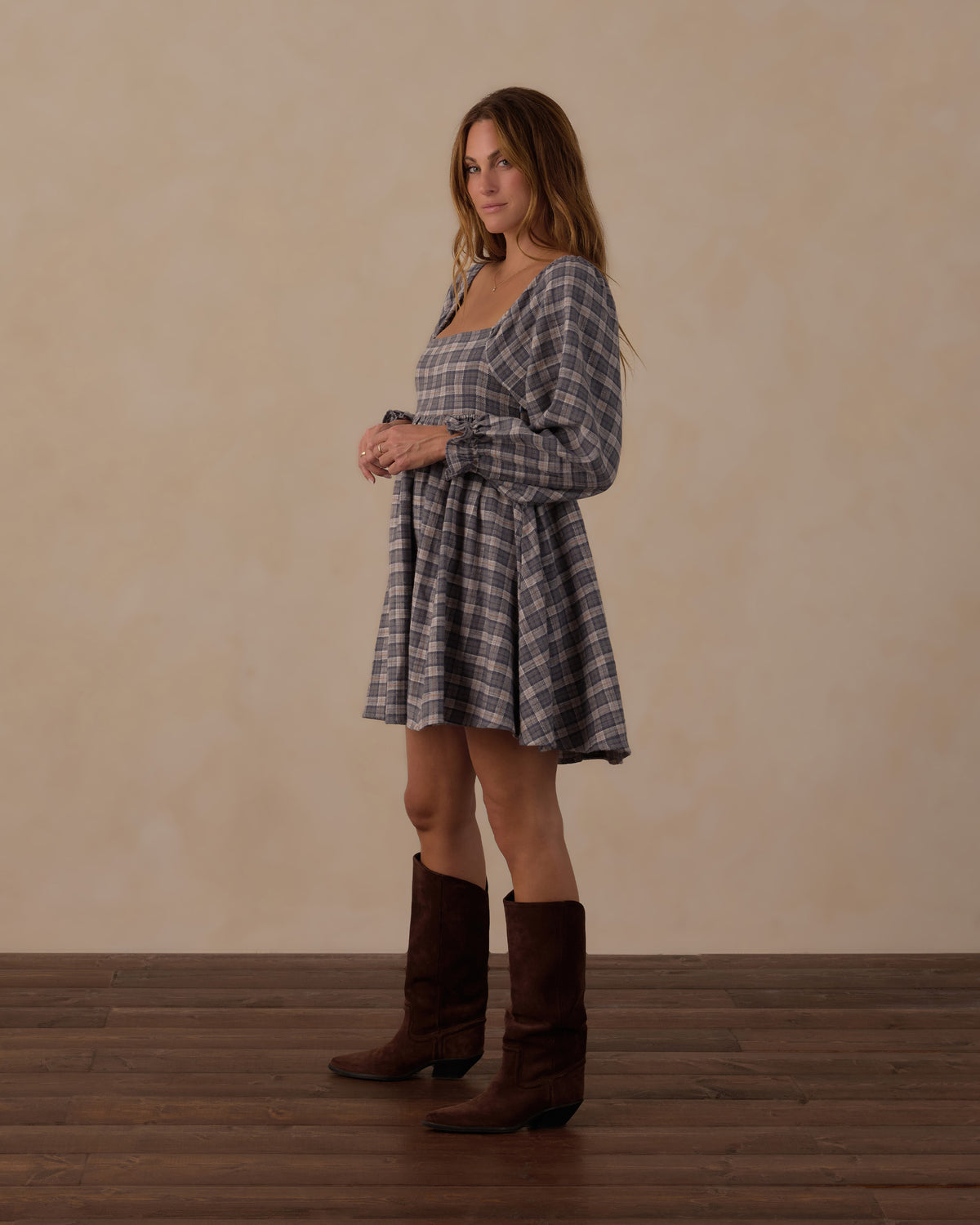 Rylee + Cru | Nala Dress in Winter Plaid