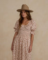 Rylee + Cru Lexie Dress in Harvest Rose