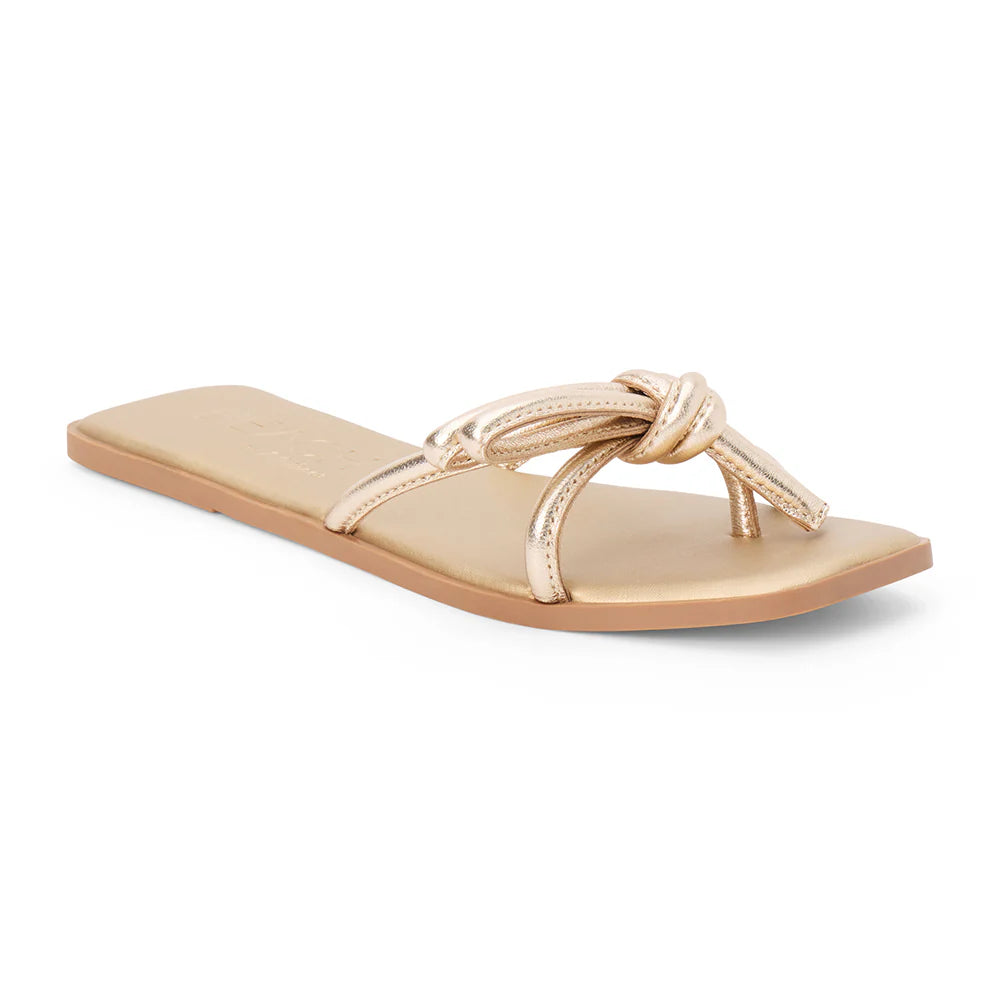 Matisse | Ruthie Slide Sandal in Gold (SIZE 7)