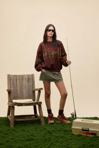 Daydreamer | Camp Flowers Oversized Sweatshirt