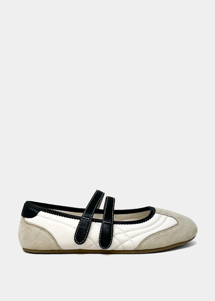 ShuShop | Salome Bone Flat Mary-Jane