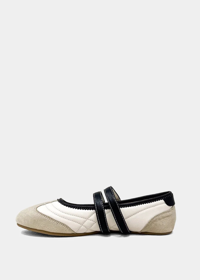 ShuShop | Salome Bone Flat Mary-Jane