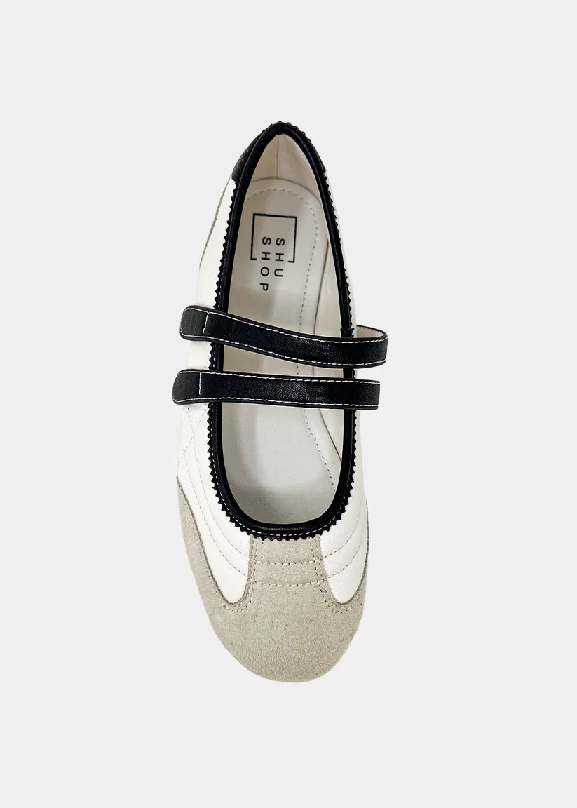 ShuShop | Salome Bone Flat Mary-Jane