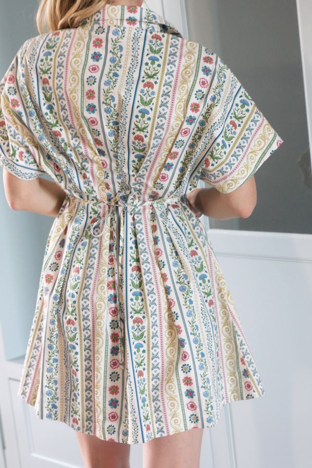 Karlie | Floral Shirt Dress