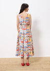 FRNCH Achouak Printed Midi Dress