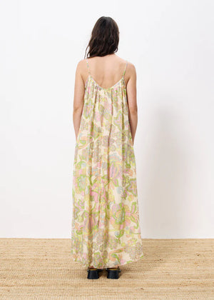 FRNCH Izaline Retro Floral Maxi Dress