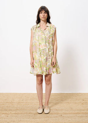 FRNCH Ivonne Retro Floral Dress