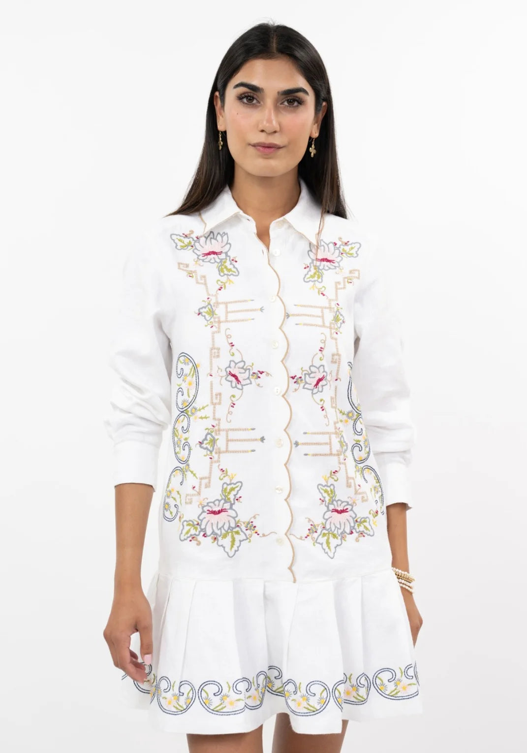 Ivy Jane | White Linen Dress