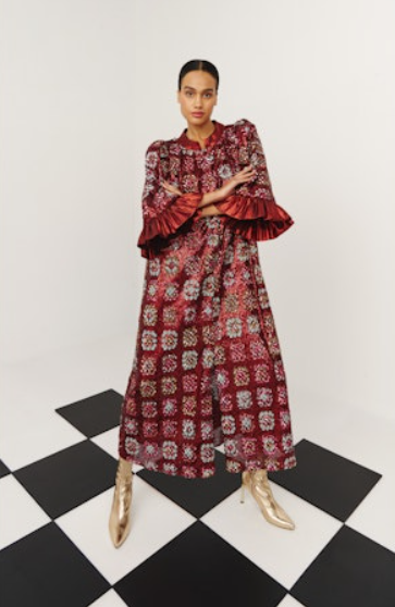 Celia B Osiris Sequin Kimono OR Maxi Dress