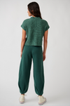 Free People Freya Sweater Set in Emerald Spell (MEDIUM)