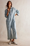 Free People Light Blue Margarita Jumpsuit