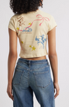 Daydreamer Western Flash Pointelle Tee