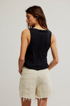 Free People Black Easy Tank