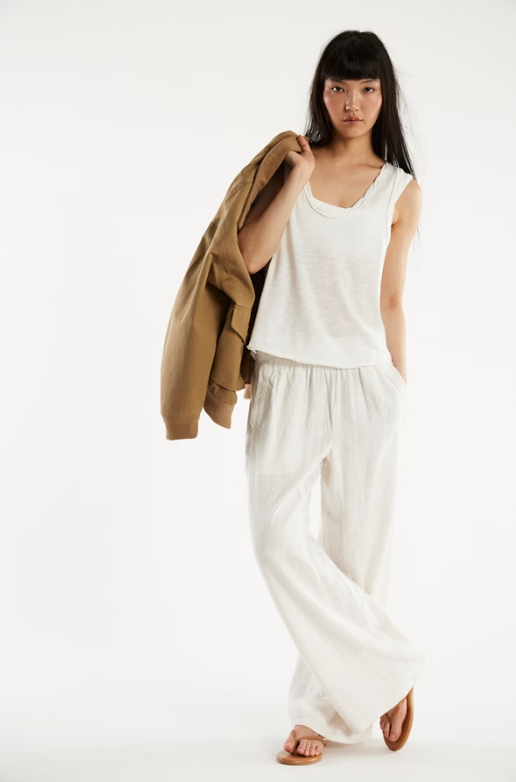 Free People Ivory Easy Tank