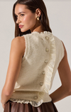 ASTR Pernille Vanilla Sweater (1 SMALL)