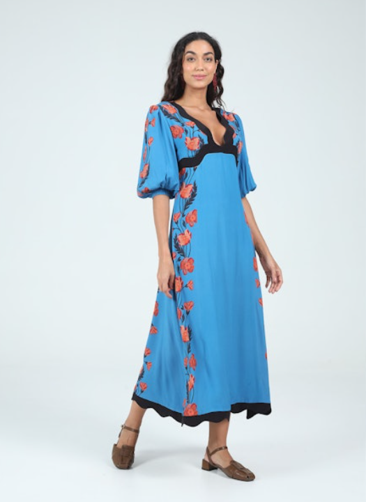Aylaya Berlin Midi Dress