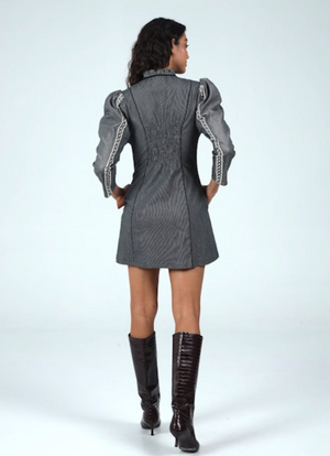 Aylaya Tonga Denim Blue Dress