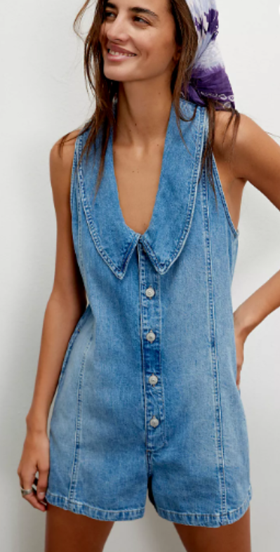 Free People Dover Playsuit