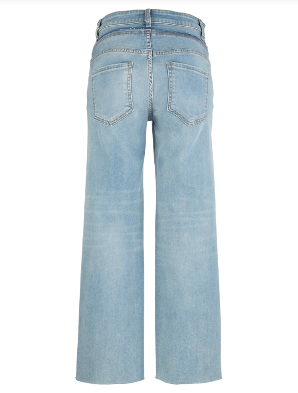 Kut | Charlotte High Rise Wide Leg in Unfazed