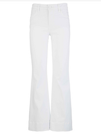 Kut | Stella High Rise Fab Ab Flare in Optic White