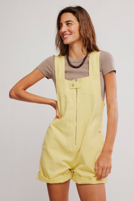 Free People | Jude Overall in Sicilian Yellow (1 XS)
