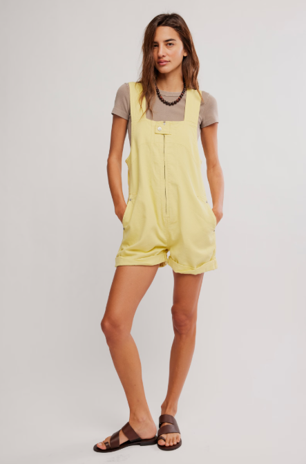 Free People | Jude Overall in Sicilian Yellow (1 XS)