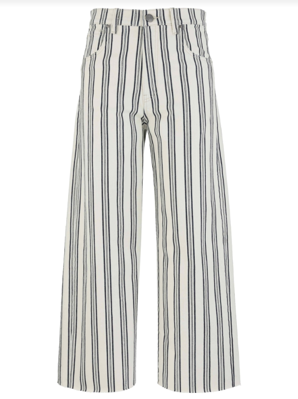 KUT | Gwen High Rise Wide Leg Slouch in Navy
