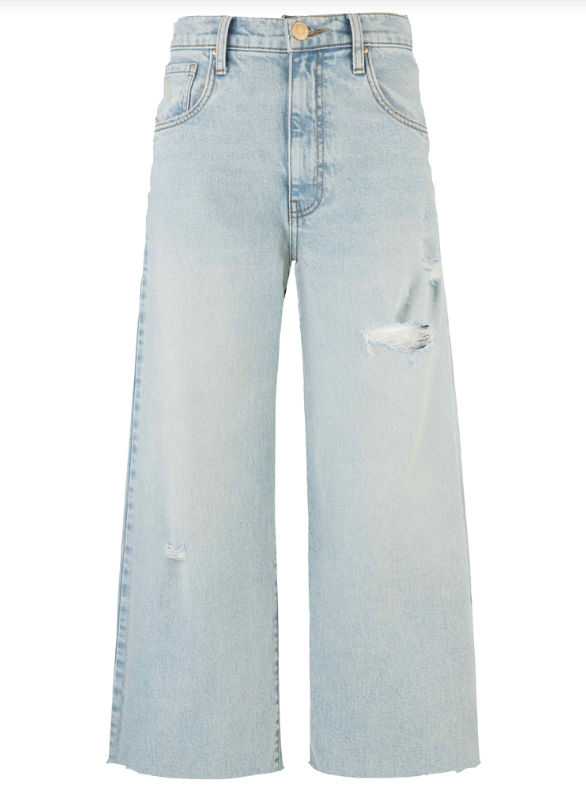 KUT | Gwen High Rise Wide Leg Slouch in Care (1 SIZE 2)
