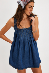 Free People | Katie Denim Tunic (1 LARGE)
