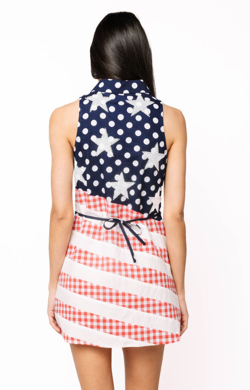 Queen of Sparkles | USA Tank Dress