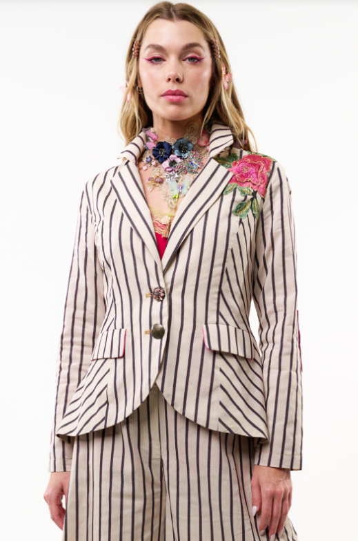 Aratta | Derby Princess Stripe Blazer