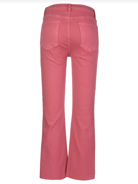 Kut Kelsey High Rise Fab Ab Ankle in Flamingo