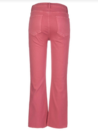 Kut Kelsey High Rise Fab Ab Ankle in Flamingo