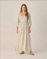 Rylee+Cru Della Dress Bloom in Ivory
