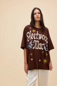 Daydreamer | Fleetwood Mac Brown Doodle One Size Tee