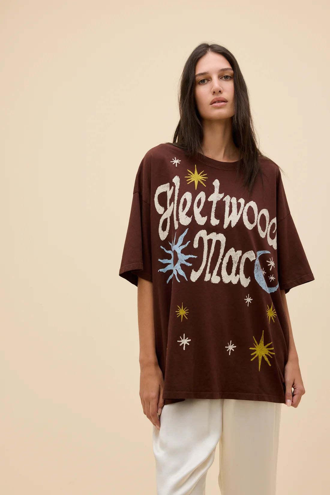 Daydreamer | Fleetwood Mac Brown Doodle One Size Tee