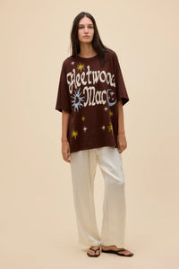 Daydreamer | Fleetwood Mac Brown Doodle One Size Tee