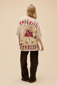 Daydreamer | Tea Color Johnny Cash Doodle One Size Tee