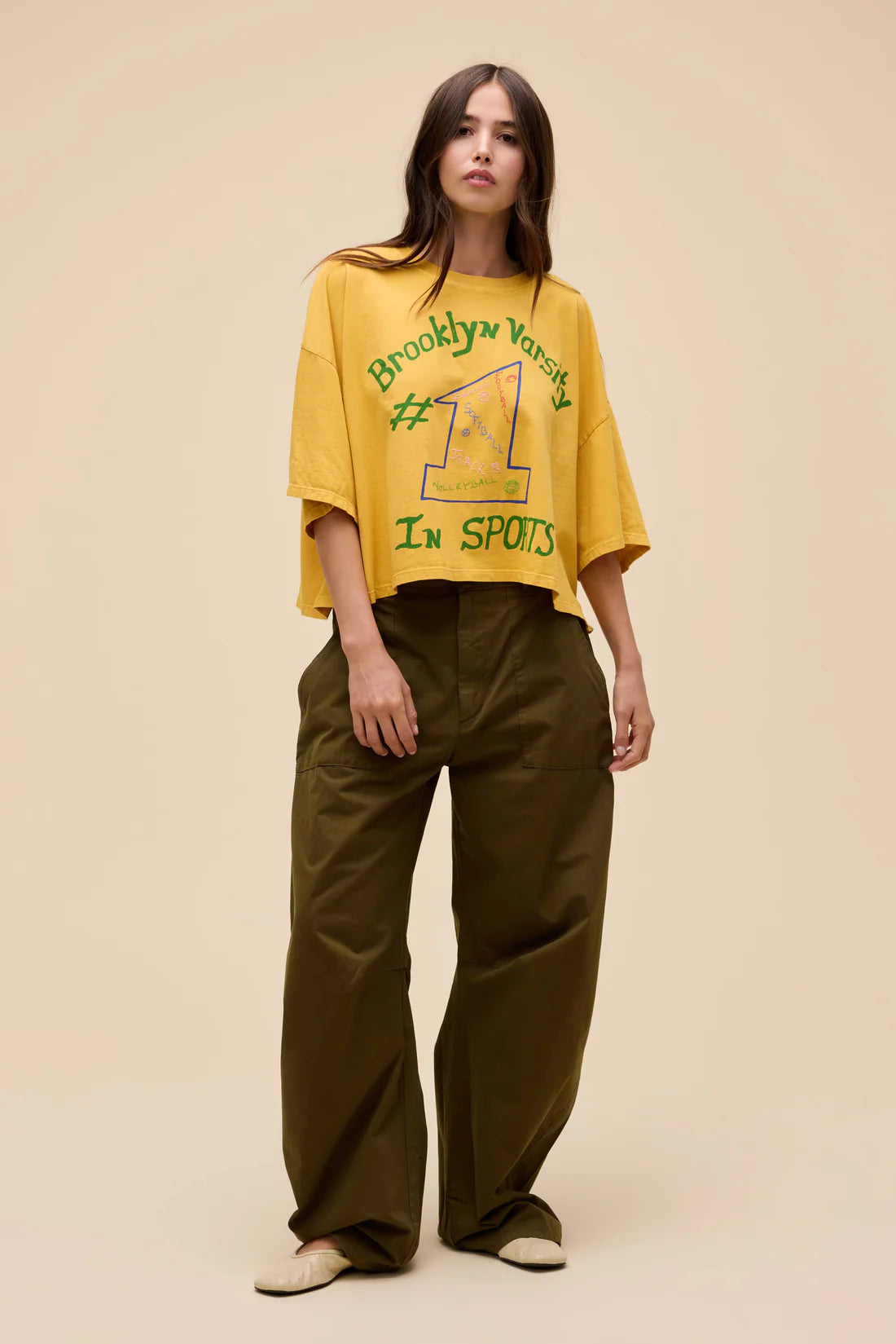 Daydreamer | Number One in Sports OS Cropped Tee
