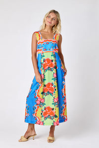 Crosby | Evie Dress in The Grove
