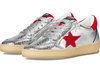 Vintage Havana Denisse Red Star Metallic Sneakers