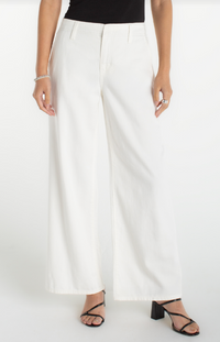 Liverpool | White Weekender Wide Leg