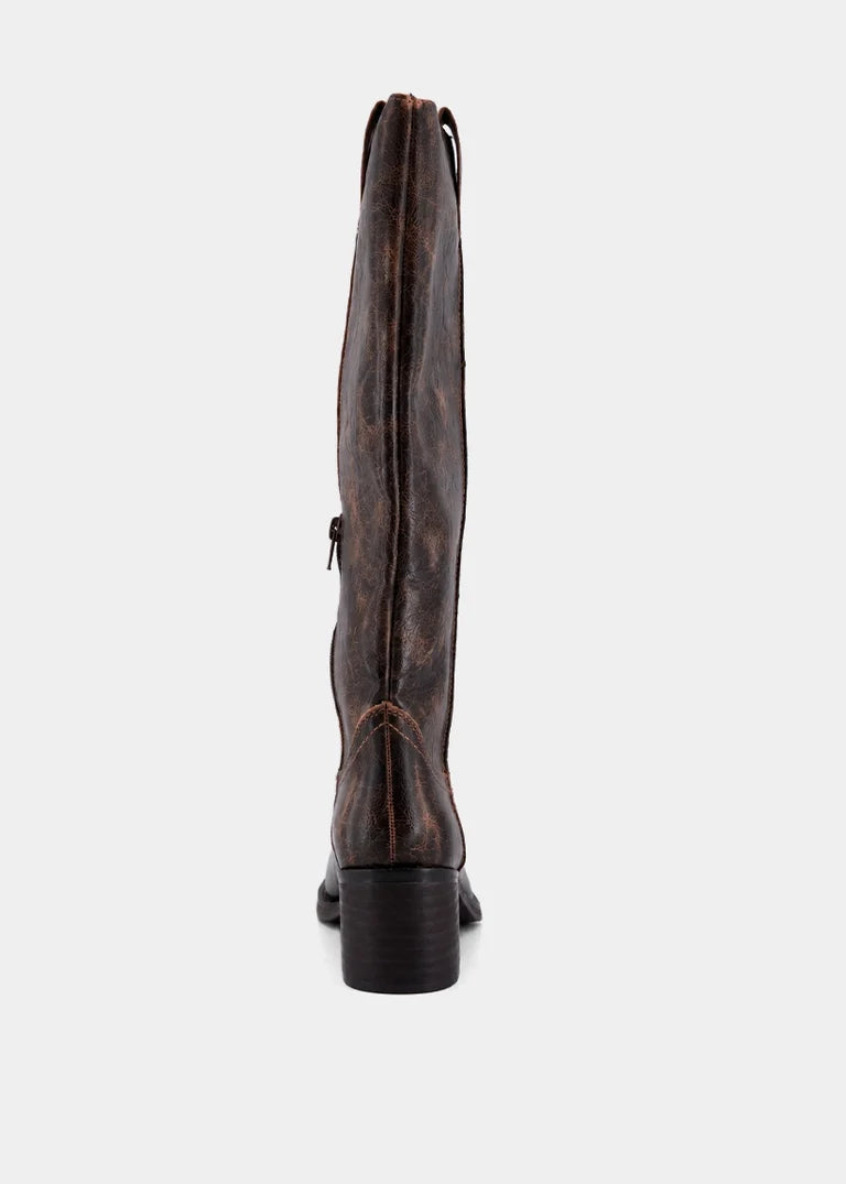 ShuShop | Zadie Brown Tall Boot