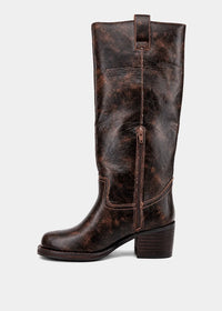 ShuShop | Zadie Brown Tall Boot