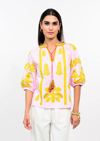 Ivy Jane | Pink Applique Top (1 XS)