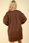 Cocoa Double Knit Shift Dress