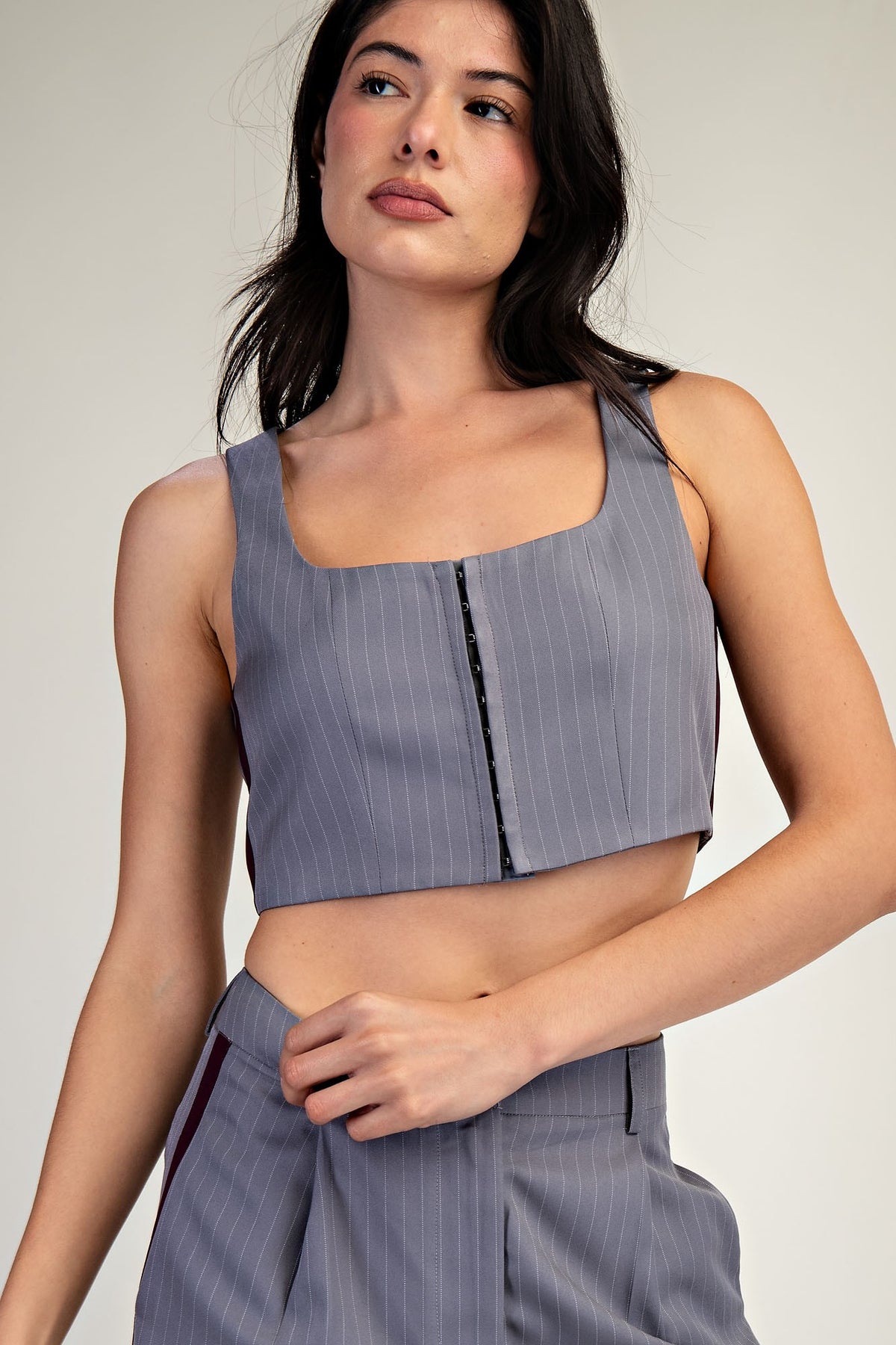 Grey Stripe Set